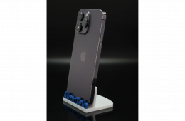 Apple iPhone 14 Pro Max 128 GB Deep Purple 100% akku - 12 HÓ GARANCIA