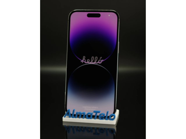 Apple iPhone 14 Pro Max 128 GB Deep Purple 100% akku - 12 HÓ GARANCIA