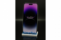 Apple iPhone 14 Pro Max 128 GB Deep Purple 100% akku - 12 HÓ GARANCIA