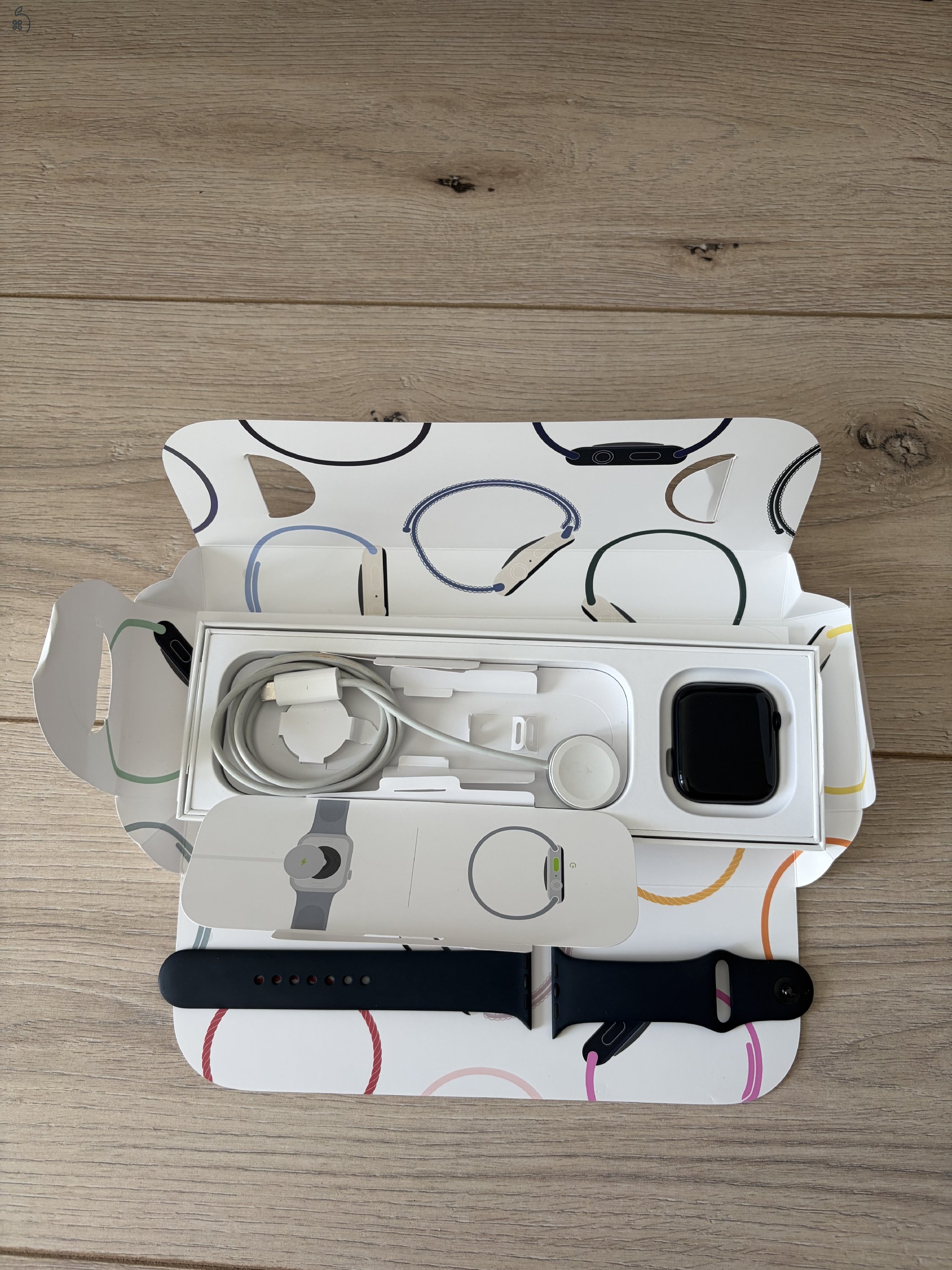 Apple Watch SE 3 44mm Apple Garis 100% akku