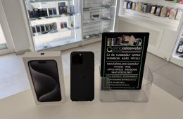 iPhone 15 Pro Max 256GB One Függő Újszerű/1 hónap gar./Akku 88%/