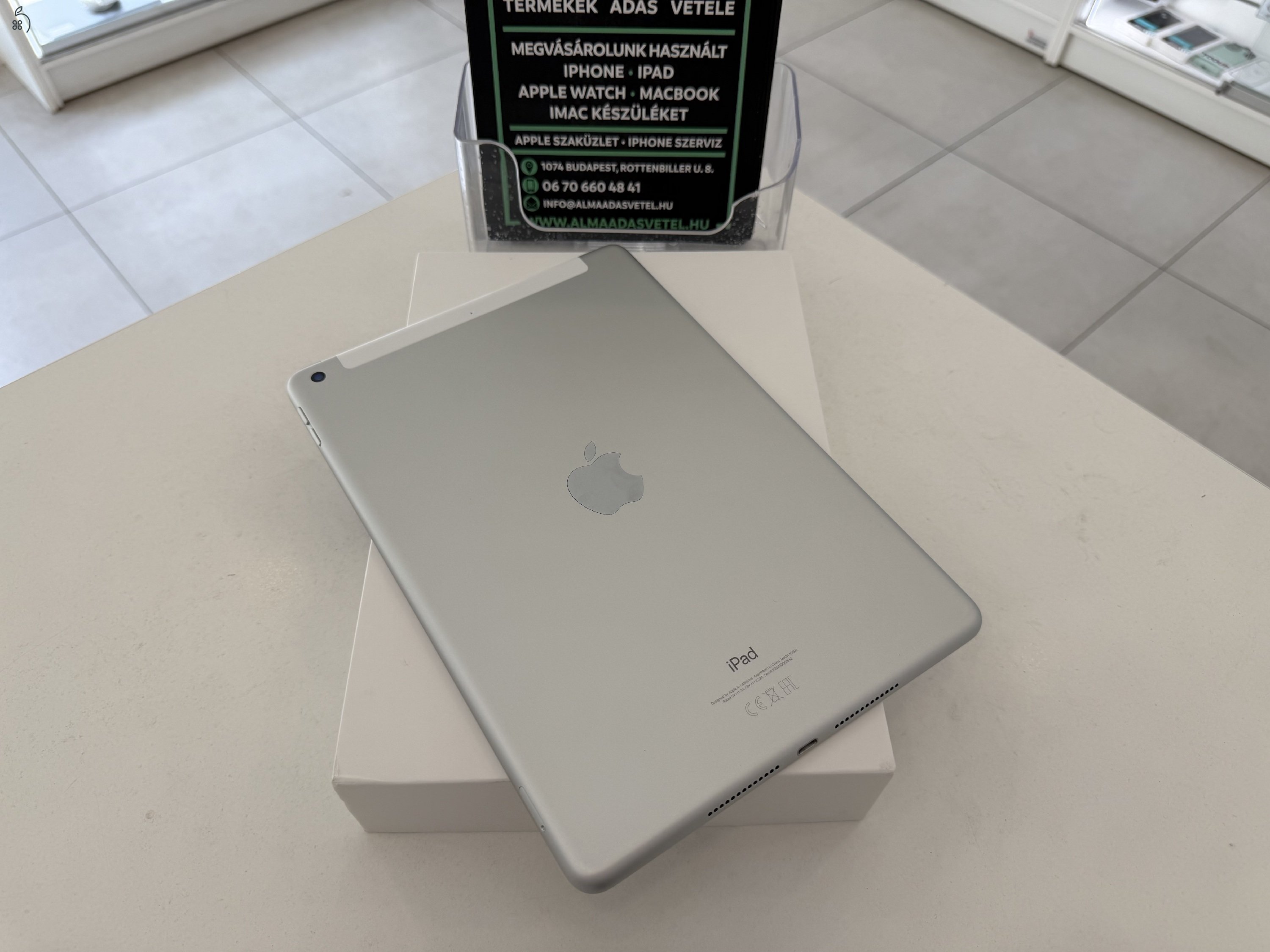 iPad 9th. 64GB Cellular Független Újszerű/1 hónap gar./Akku 92%/p4919