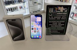iPhone 15 Pro Max 256GB Független Hibátlan/1 hónap gar./Akku 86%/p4921