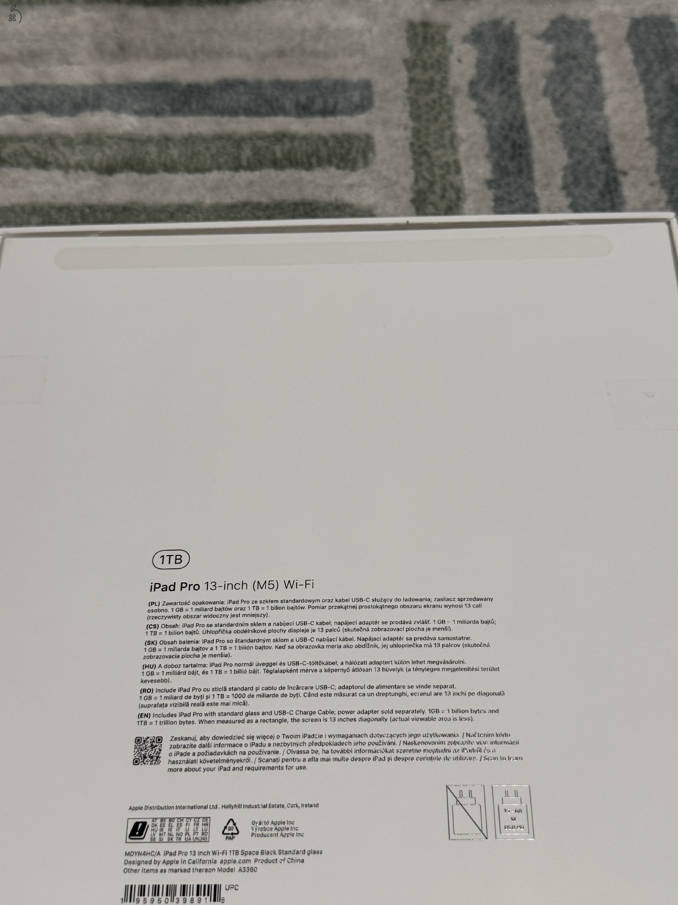 iPad PRO 13” M5 1TB(1024GB)! ALZA számla! 3 év Apple garancia!