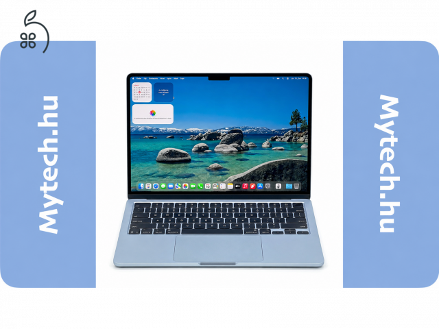 MacBook Air 13″ 2025, M4 8 Core, 16 GB RAM, 10 core GPU, 256 GB SSD, Sky Blue 27% Áfás, 0501BE 