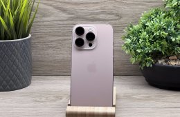 Hibátlan iPhone 16 Pro Desert Titanium 128GB 2 ÉV Garanciával 93%