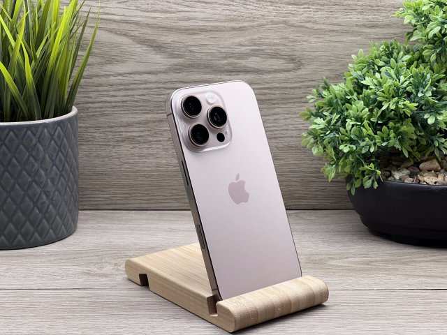 Hibátlan iPhone 16 Pro Desert Titanium 128GB 2 ÉV Garanciával 93%