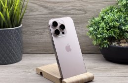 Hibátlan iPhone 16 Pro Desert Titanium 128GB 2 ÉV Garanciával 93%
