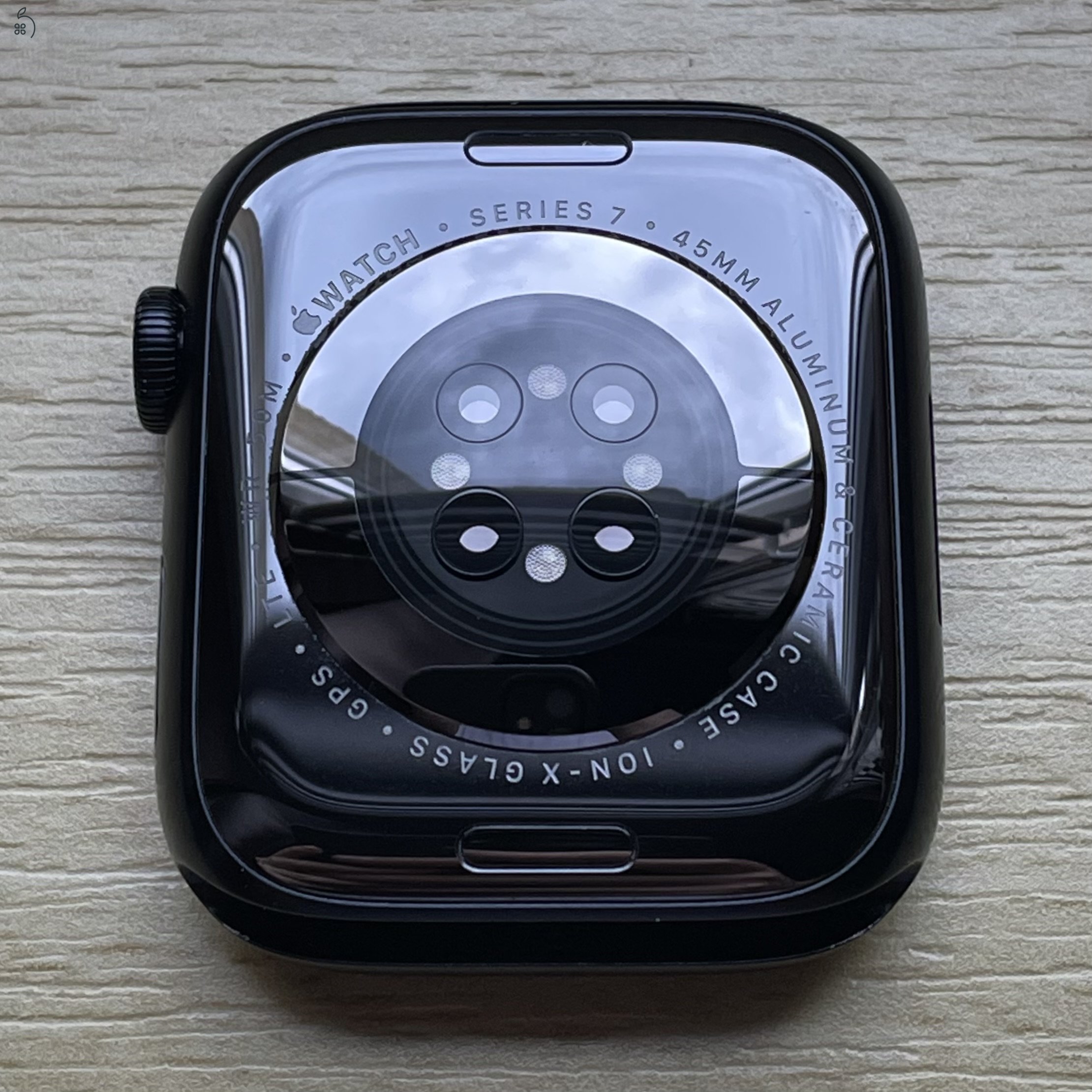 Apple Watch Series 7 45mm GPS+Cellular (Midnight) + 4 db szíj