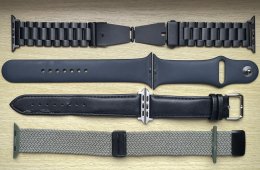 Apple Watch Series 7 45mm GPS+Cellular (Midnight) + 4 db szíj
