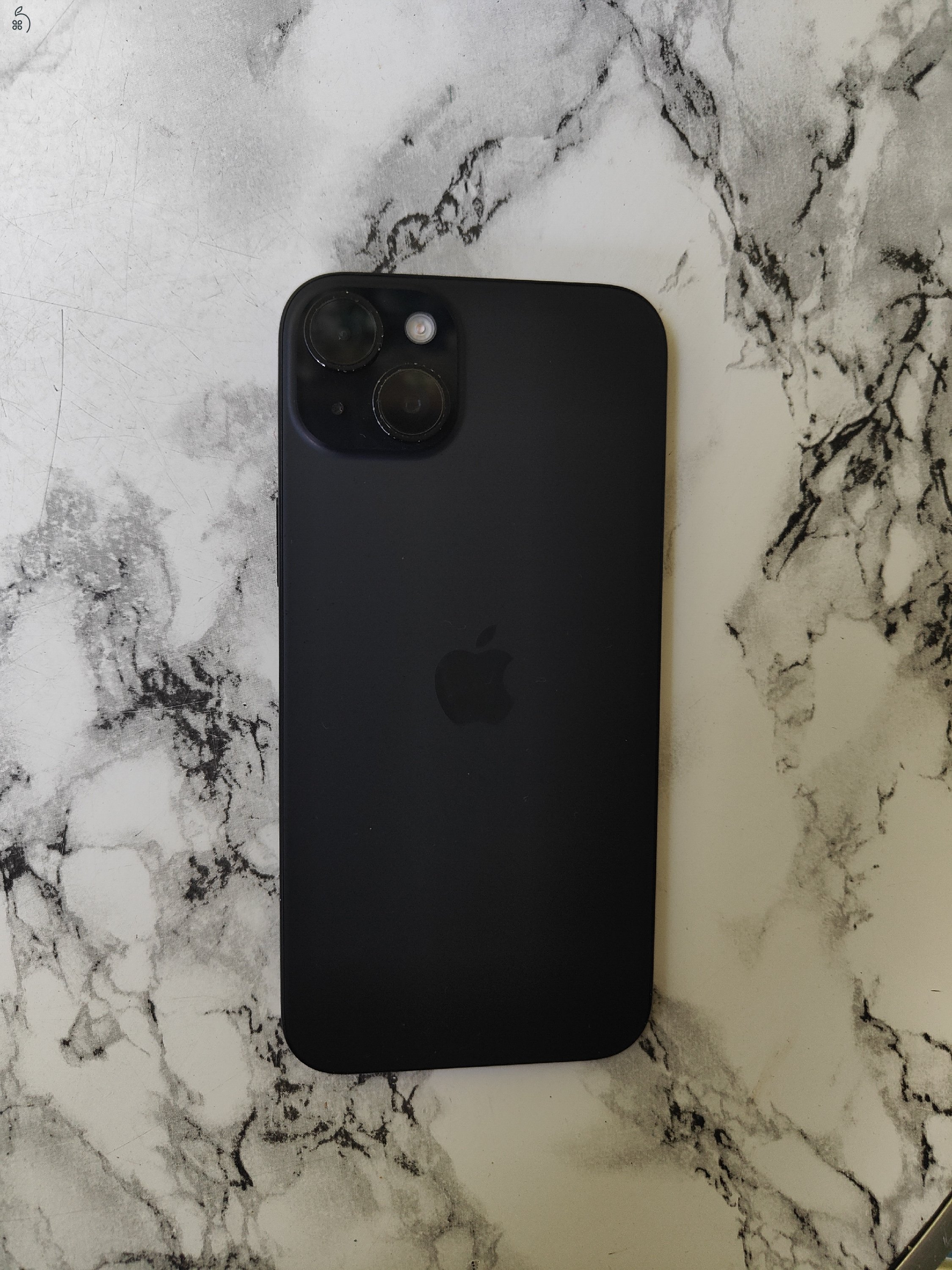 Apple iPhone 15 plus fekete, 128GB