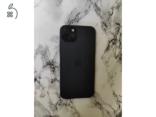 Apple iPhone 15 plus fekete, 128GB