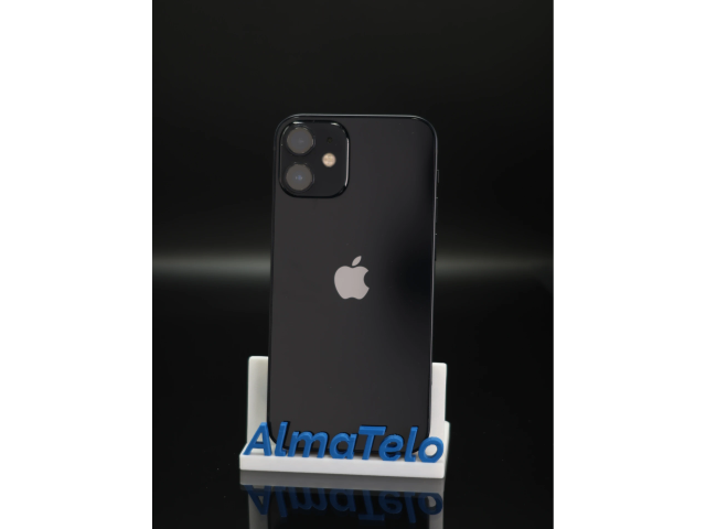 Apple iPhone 12 Mini 64 GB Black 100% akku - 12 HÓ GARANCIA
