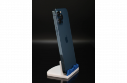 Apple iPhone 12 Pro Max 256 GB Pacific Blue 100% akku - 12 HÓ GARANCIA