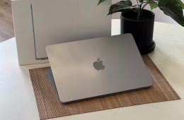 Hibátlan MacBook Air 2025 M4 SkyBlue 13” 256GB 16GB 2 ÉV Garanciával 100%