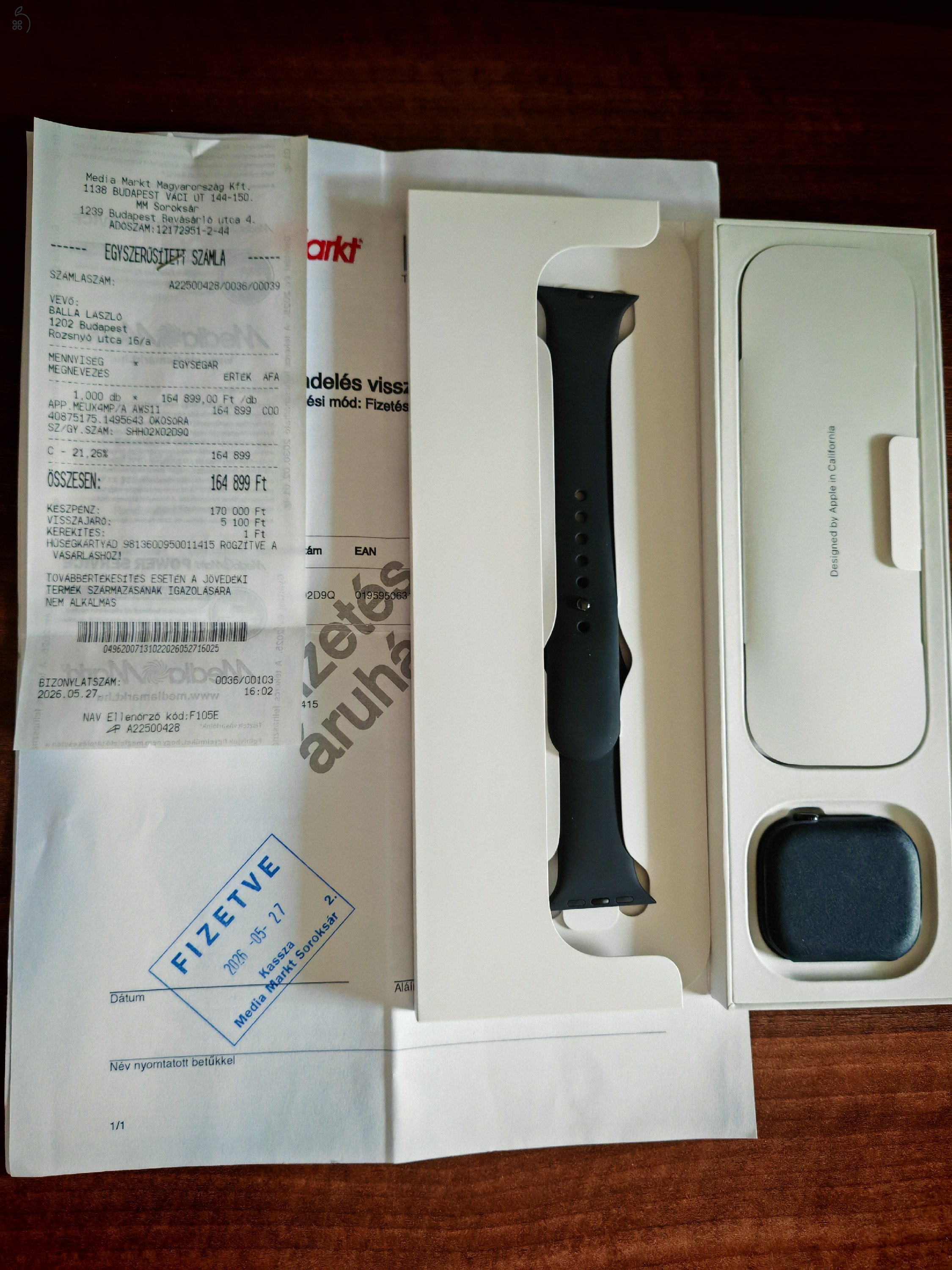 Egy hónapos Apple Watch 11