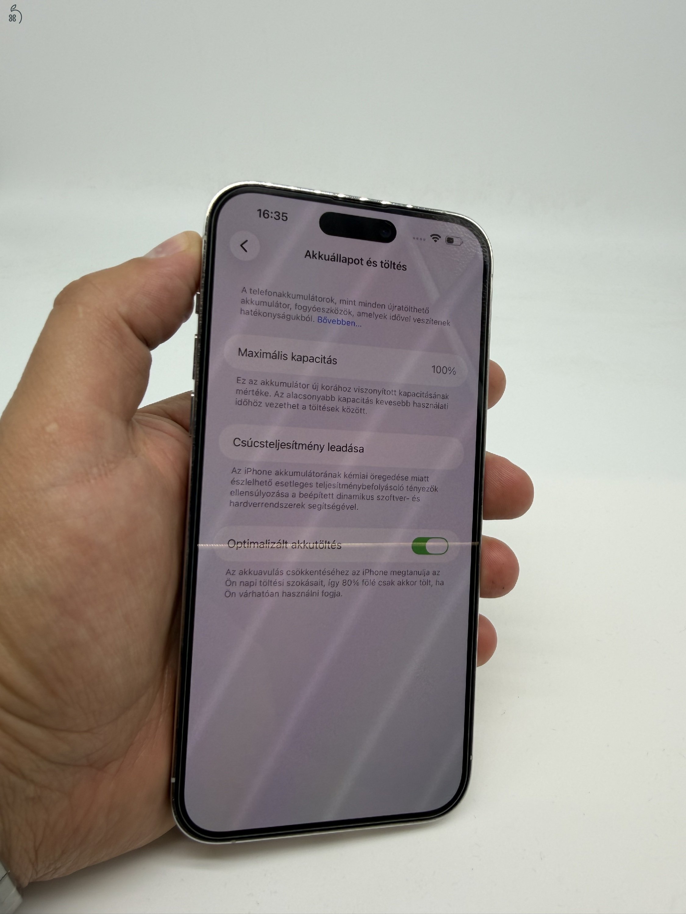 Iphone 14 Pro max 256gb Fehér