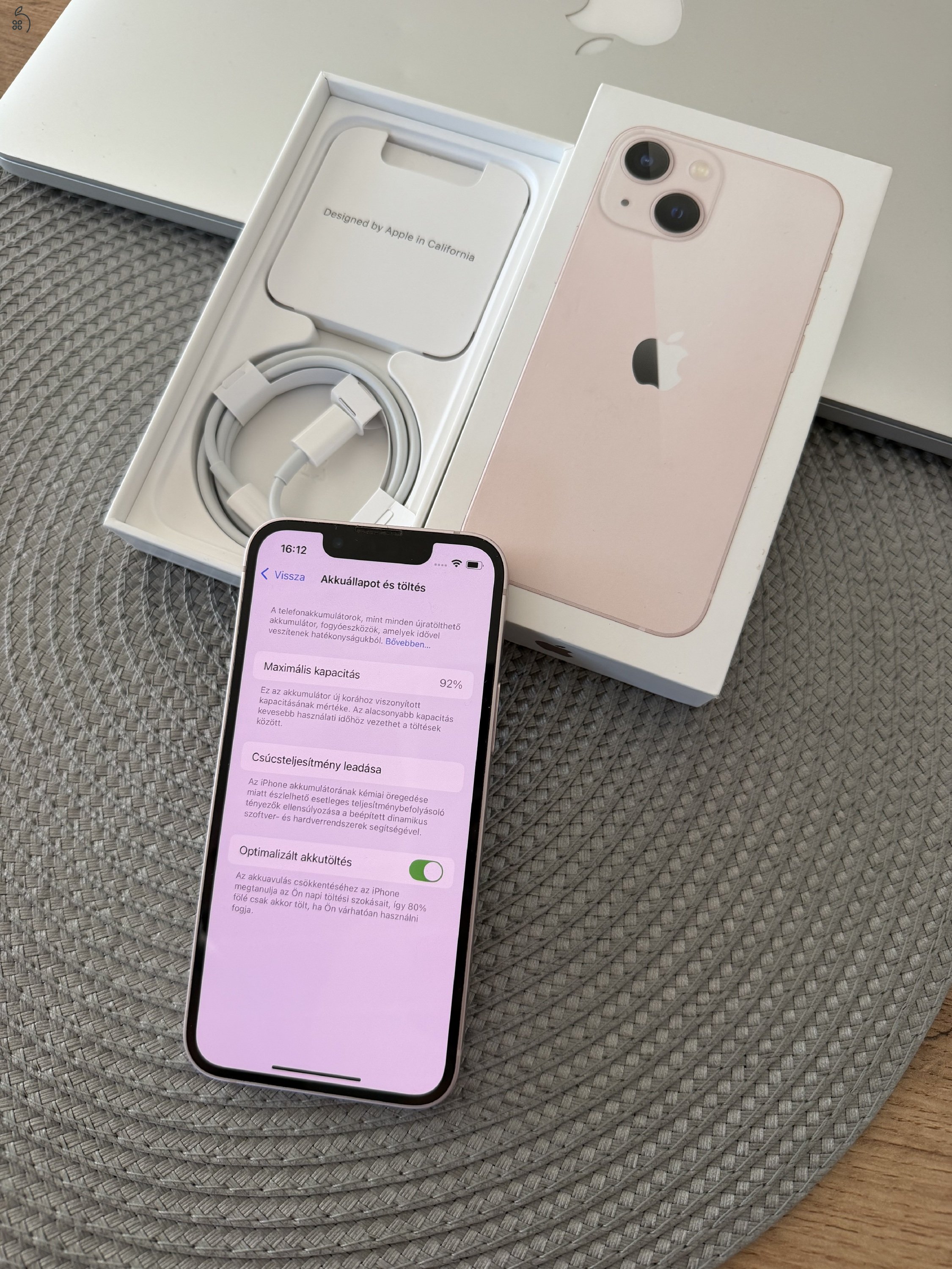 Iphone 13 mini 256gb Rózsaszín