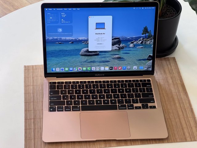 MacBook Air 2020 M1 13″ 512GB 8GB2 ÉV Garanciával 93%