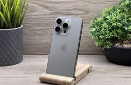 Hibátlan iPhone 16 Pro Natural Titanium 128GB 2 ÉV Garanciával 92%