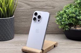 Hibátlan iPhone 16 Pro White Titanium 128GB 2 ÉV Garanciával 96%