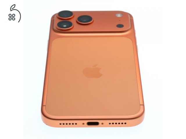 Független Apple Iphone 17 Pro Max Orange 256GB 100% Akku. 2 Év Garancia - TrustPhone