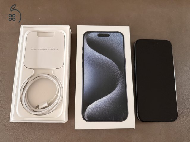 iPhone 15 Pro kék 128 Gb független