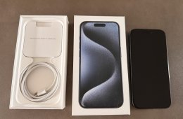 iPhone 15 Pro kék 128 Gb független