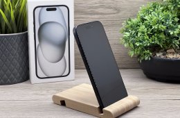 iPhone 15 Black 128GB 2 ÉV Garanciával 91%