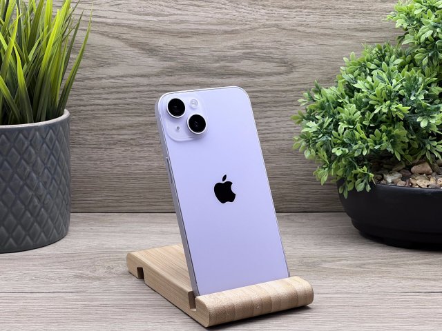 Hibátlan iPhone 14 Purple 128GB 2 ÉV Garanciával 93%