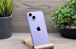 Hibátlan iPhone 14 Purple 128GB 2 ÉV Garanciával 93%