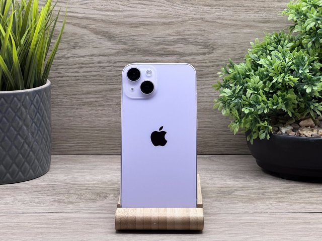 Hibátlan iPhone 14 Purple 128GB 2 ÉV Garanciával 93%
