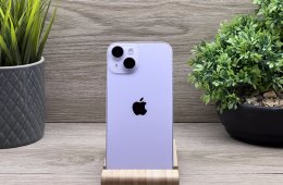 Hibátlan iPhone 14 Purple 128GB 2 ÉV Garanciával 93%