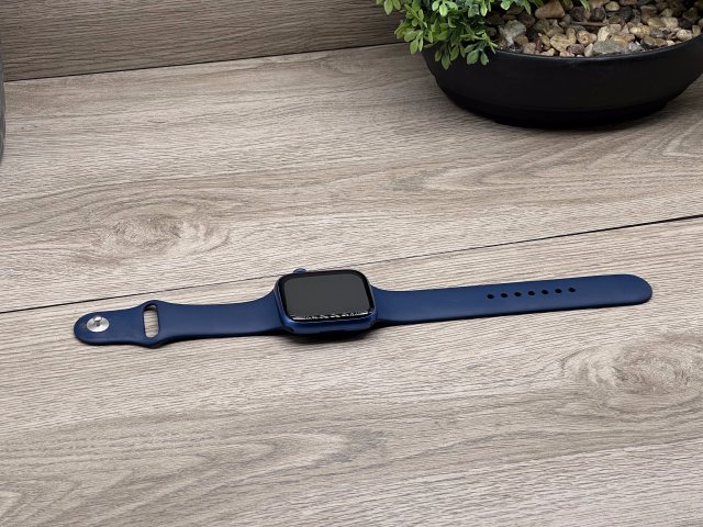 Apple Watch S7 Blue 45mm 2 ÉV Garanciával
