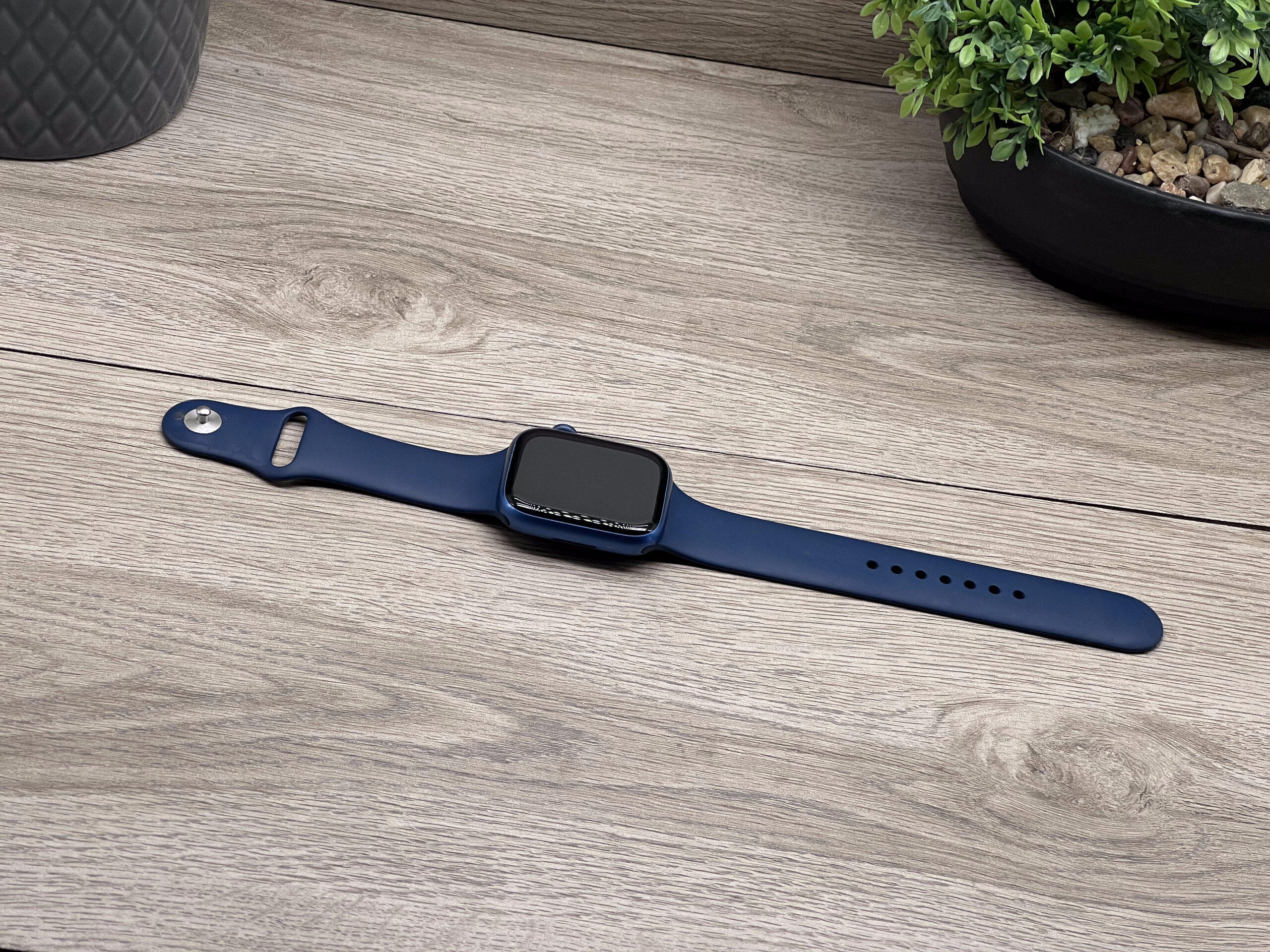 Apple Watch S7 Blue 45mm 2 ÉV Garanciával