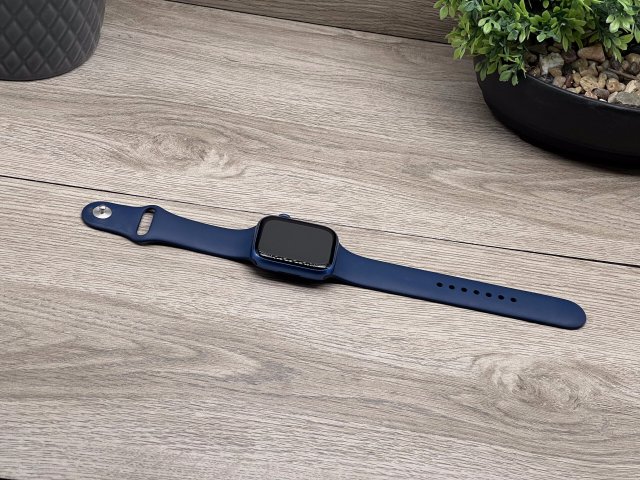 Apple Watch S7 Blue 45mm 2 ÉV Garanciával