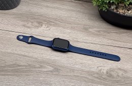 Apple Watch S7 Blue 45mm 2 ÉV Garanciával