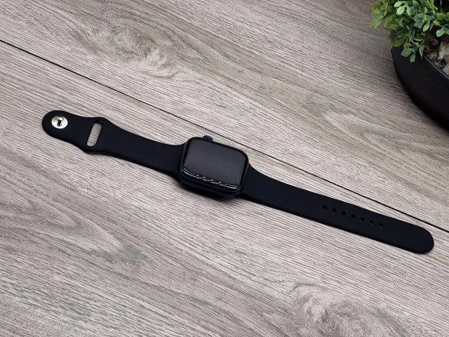 Apple Watch S6 Blue 44mm 2 ÉV Garanciával 98%