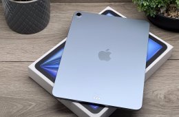 Hibátlan iPad Air 2025 11″ M3 Blue 128GB 2 ÉV Garanciával 98%