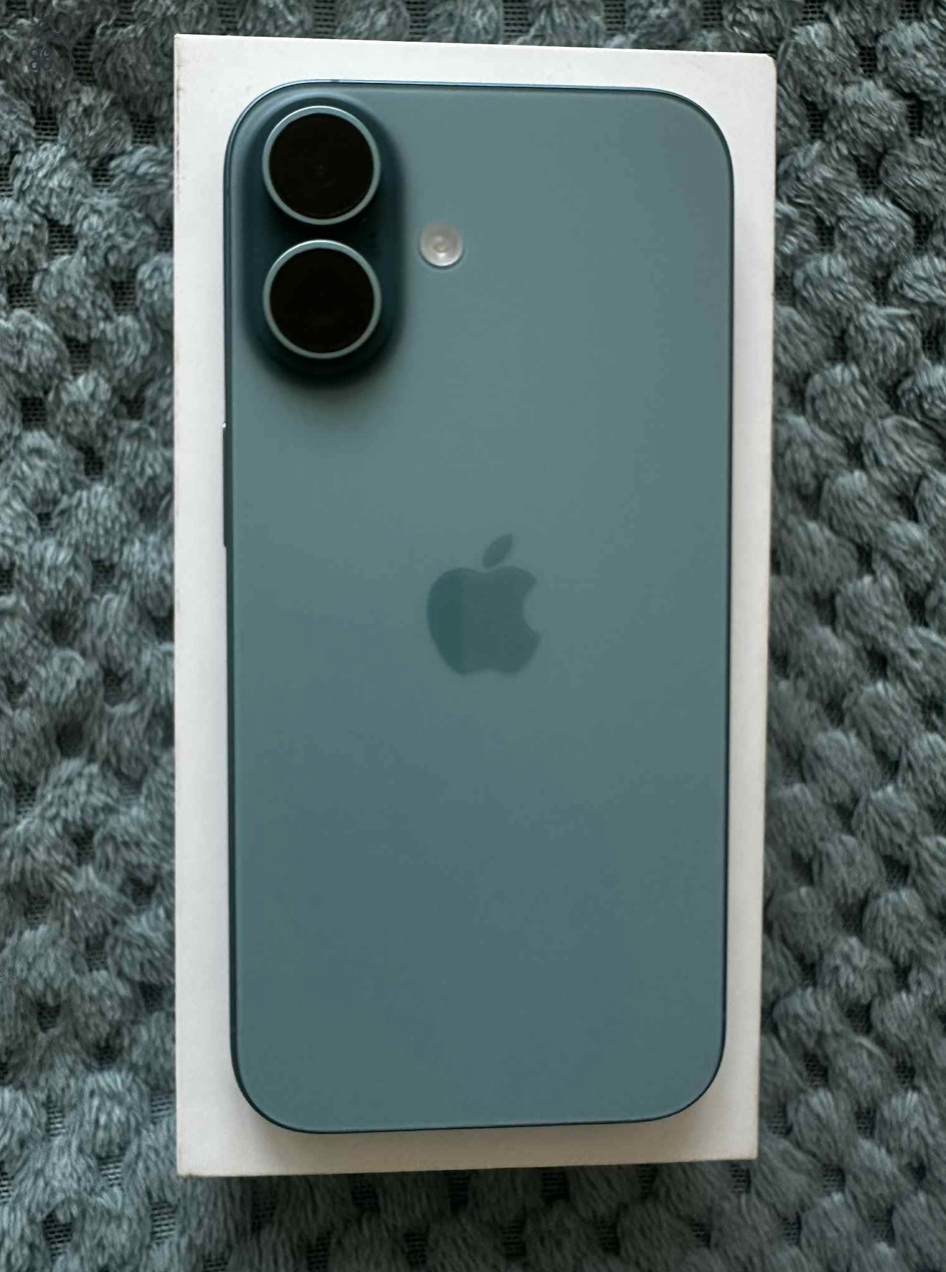 iPhone 16 – 128 GB – Récezöld (Teal) – Hibátlan állapotban eladó!