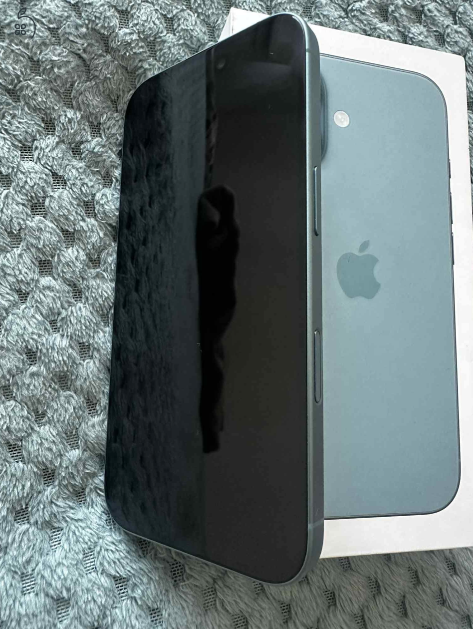 iPhone 16 – 128 GB – Récezöld (Teal) – Hibátlan állapotban eladó!