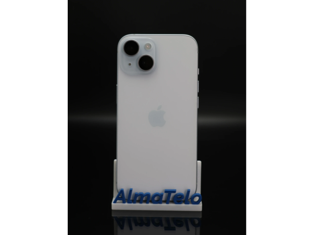 Apple iPhone 15 128 GB Blue 100% akku - 12 HÓ GARANCIA