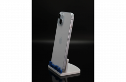Apple iPhone 15 128 GB Blue 100% akku - 12 HÓ GARANCIA