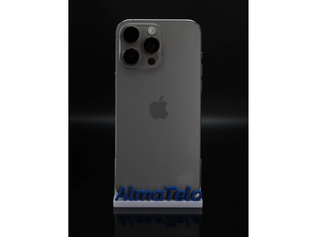 Apple iPhone 15 Pro Max 256 GB Natural Titanium 100% akku - 12 HÓ GARANCIA