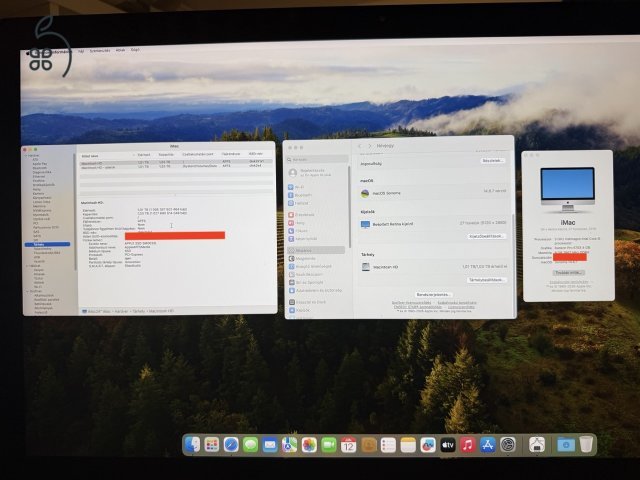 Apple iMac 27” Retina 5K 2019 – i5 / 8GB RAM / 1TB SSD / Radeon Pro 570X – hibátlan, újszerű állapot