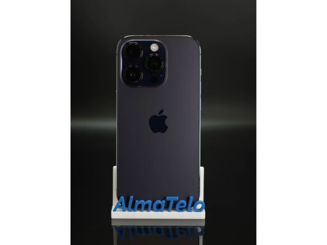 Apple iPhone 14 Pro 128 GB Deep Purple 100% akku - 12 HÓ GARANCIA