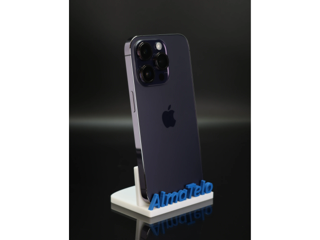 Apple iPhone 14 Pro 128 GB Deep Purple 100% akku - 12 HÓ GARANCIA