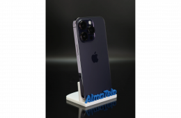 Apple iPhone 14 Pro 128 GB Deep Purple 100% akku - 12 HÓ GARANCIA