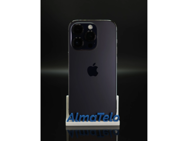 Apple iPhone 14 Pro 128 GB Deep Purple 100% akku - 12 HÓ GARANCIA