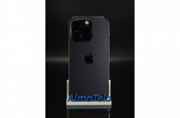 Apple iPhone 14 Pro 128 GB Deep Purple 100% akku - 12 HÓ GARANCIA